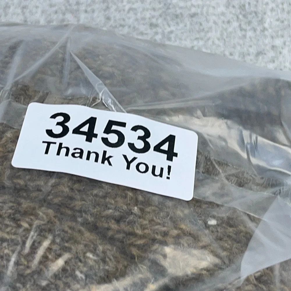 Vintage Eddie Barer Sweater Men Large Brown Wool Knit Ribbed Crewneck 90s Y2K * - Picture 9 of 9